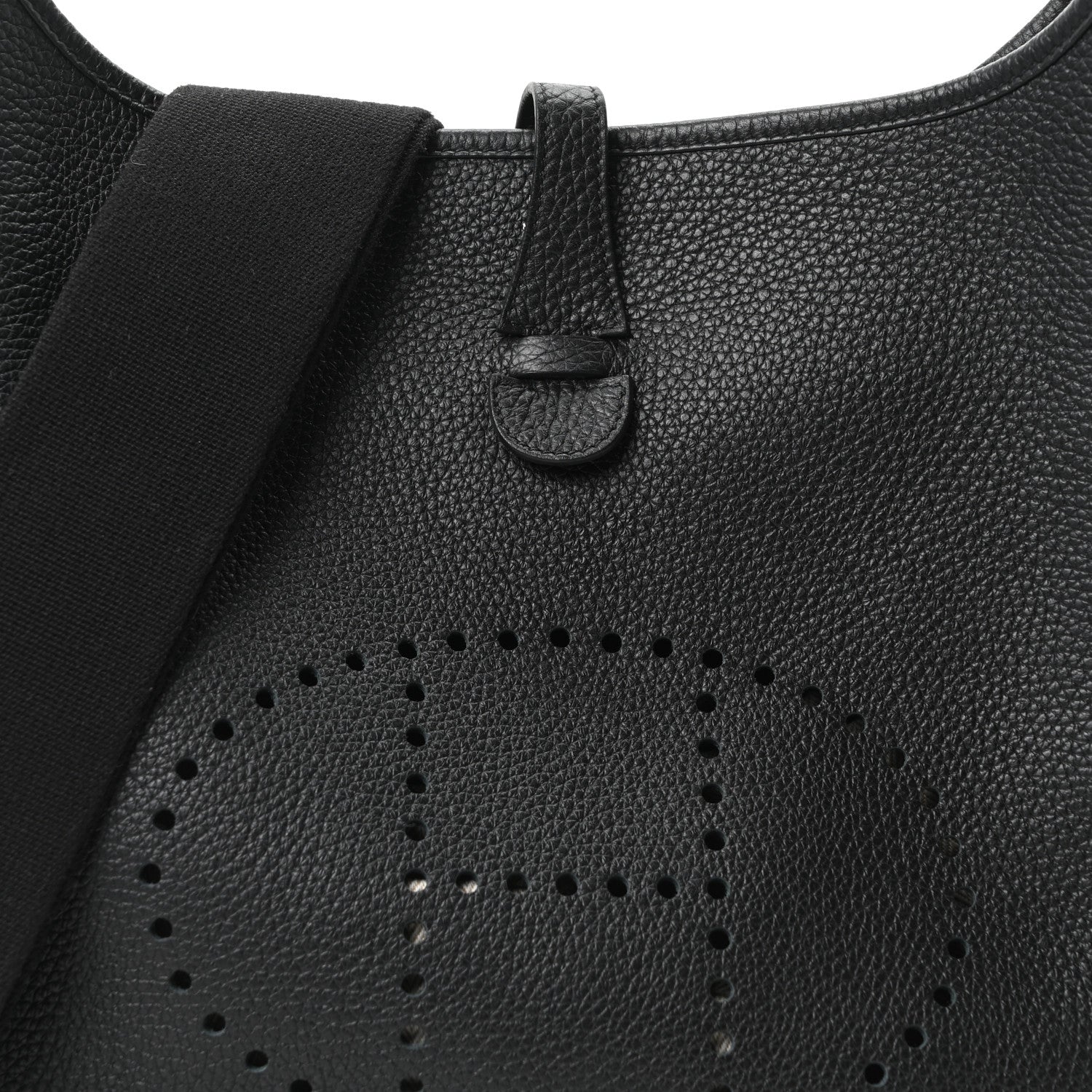 Hermes Taurillon Clemence Evelyne III PM Black 7 of 9