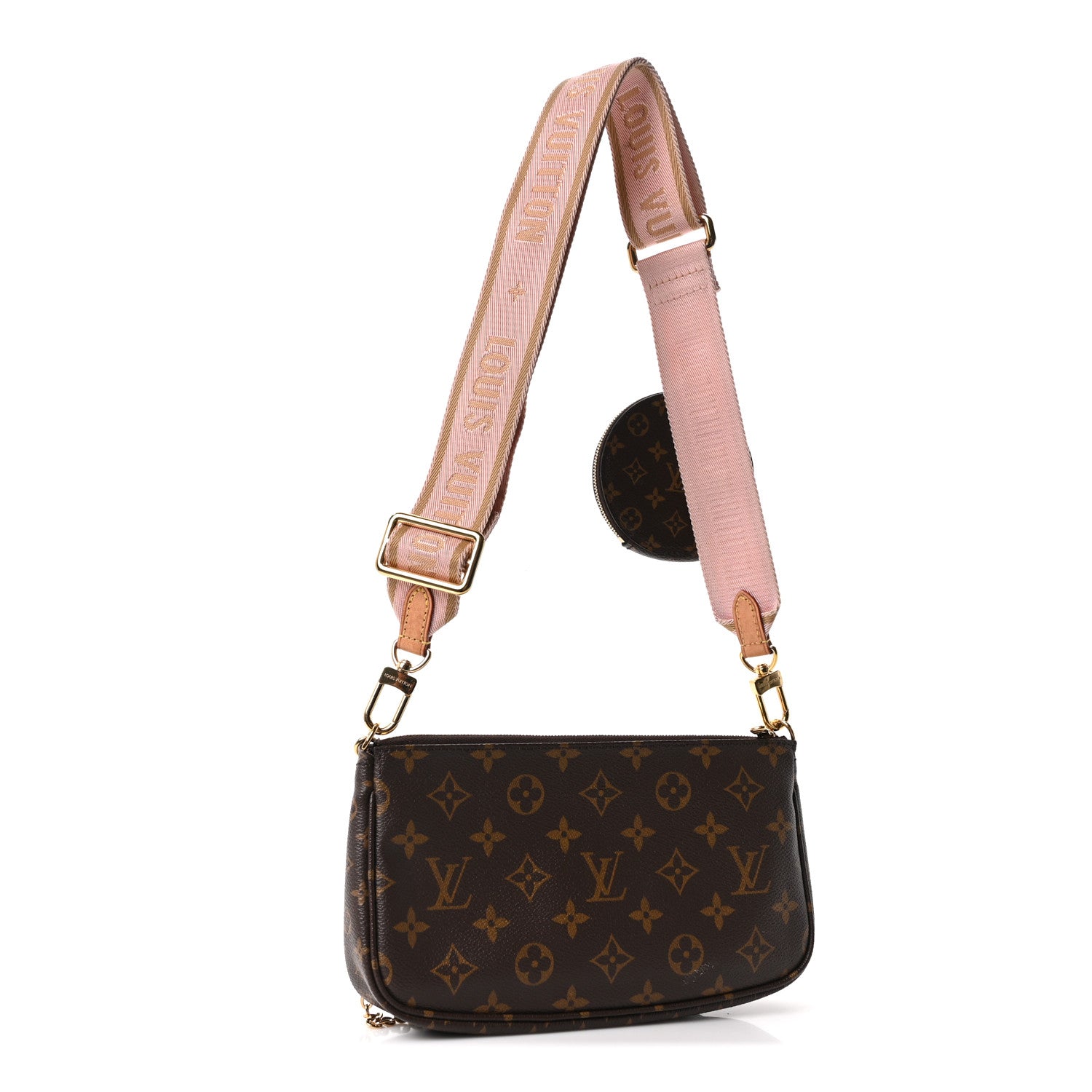 Louis Vuitton Monogram Multi Pochette Accessories Rose Clair 3 of 9