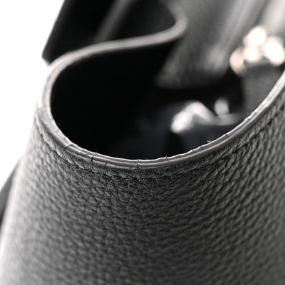 Celine Drummed Calfskin Mini Luggage Black 10 of 11