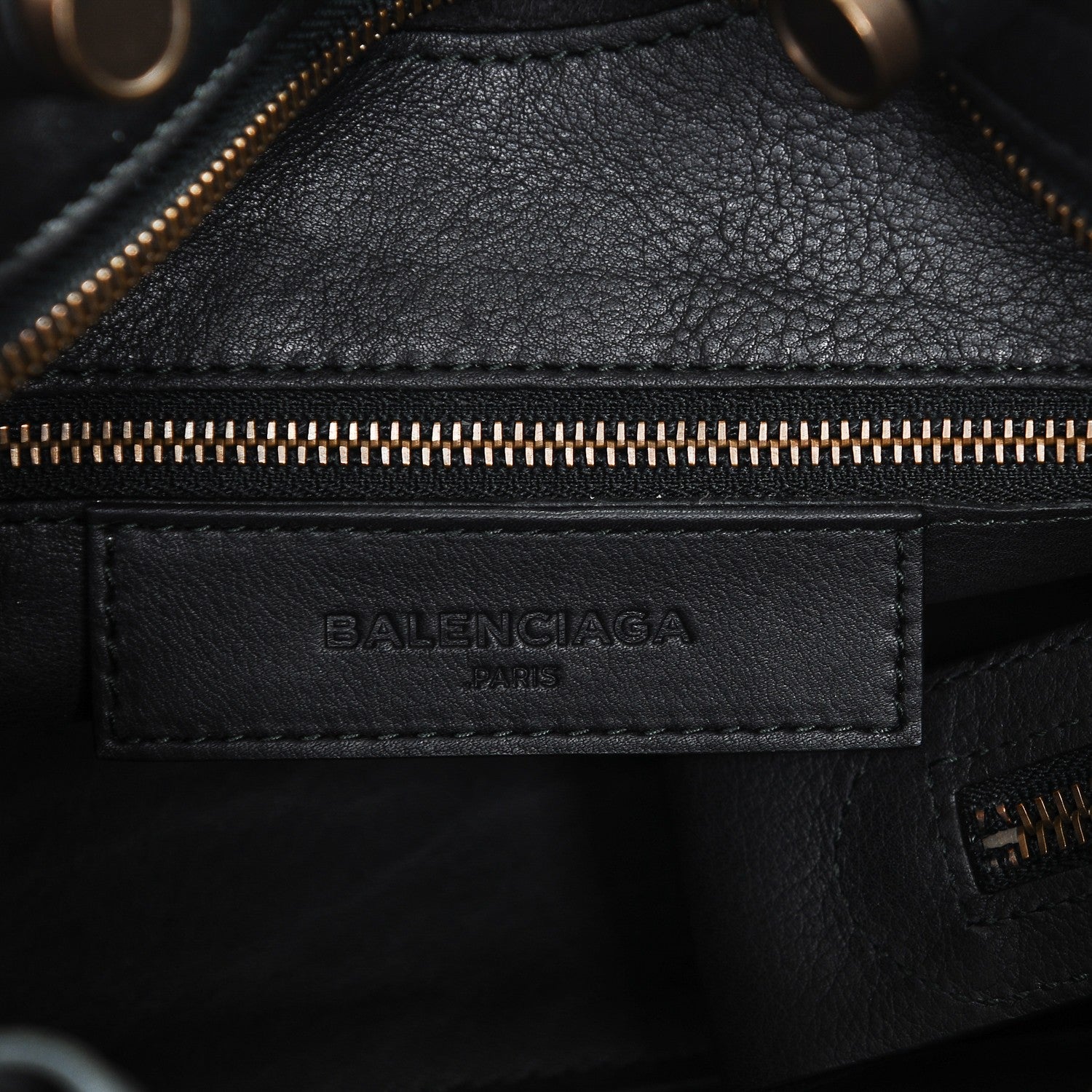 Balenciaga Veau Soyeux Perforated Blackout Hardware S City Black 6 of 6
