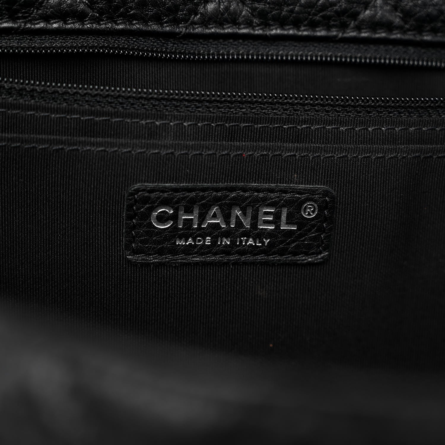 Chanel Calfskin Quilted Small XXL Travel Flap Bag Black 6 of 9