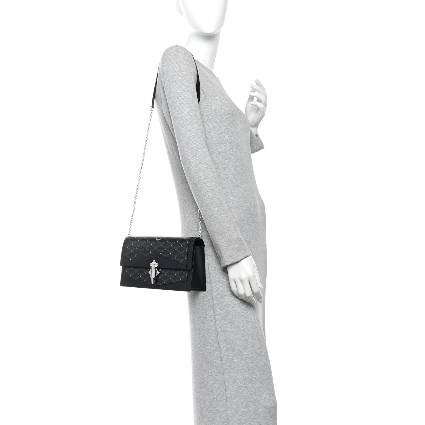 Goyardine Duchesse Marie-Caroline Bag Black