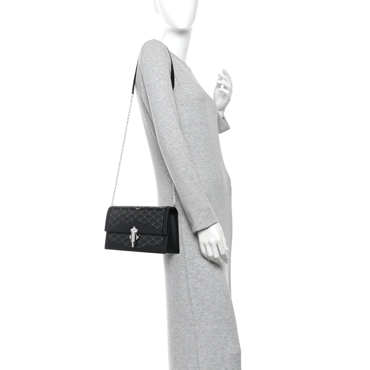 Goyard Goyardine Duchesse Marie-Caroline Bag Black 2 of 9