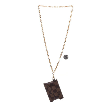 Louis Vuitton Damier Ebene Kirigami Necklace 2 of 8