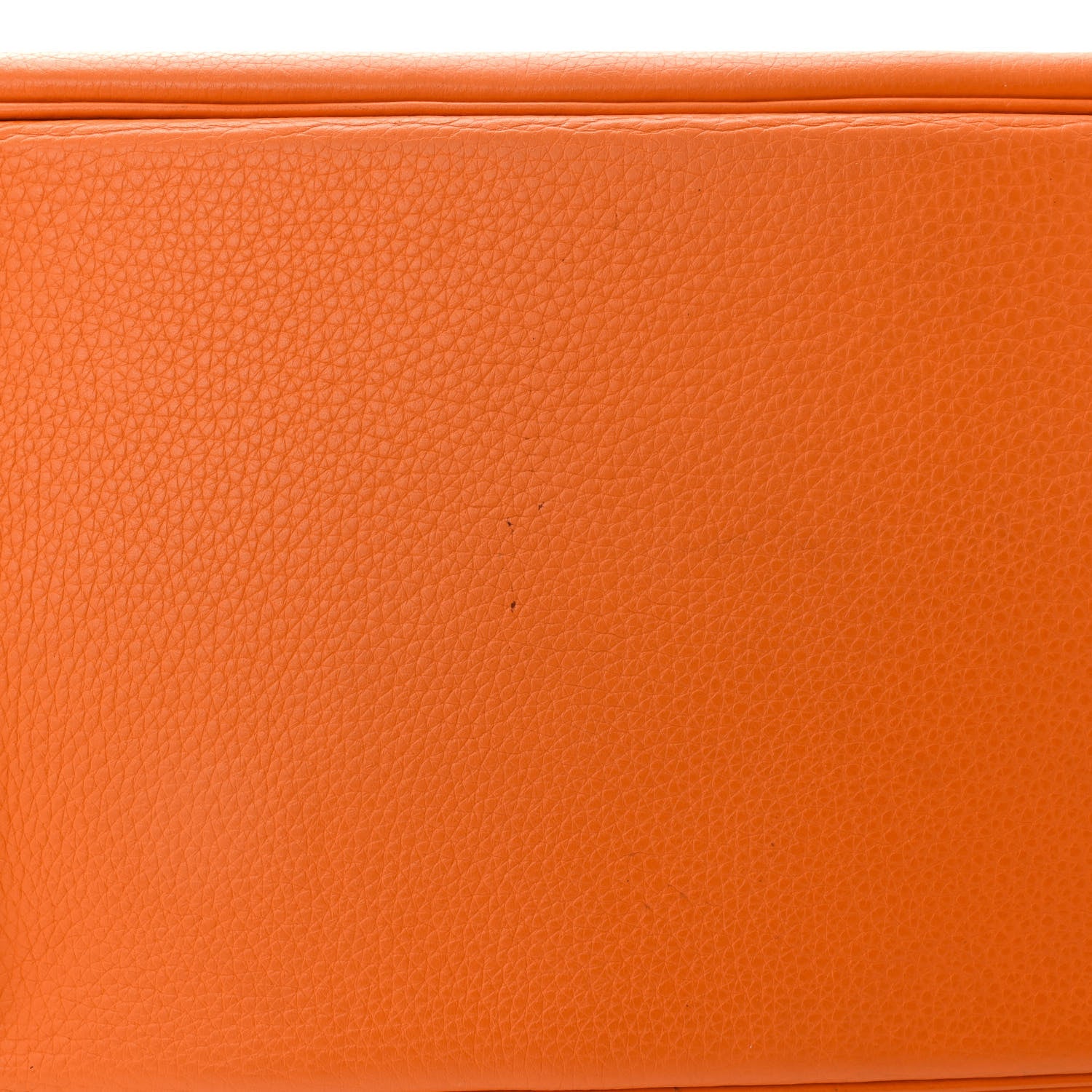 Hermes Taurillon Clemence Birkin 35 Orange 13 of 16