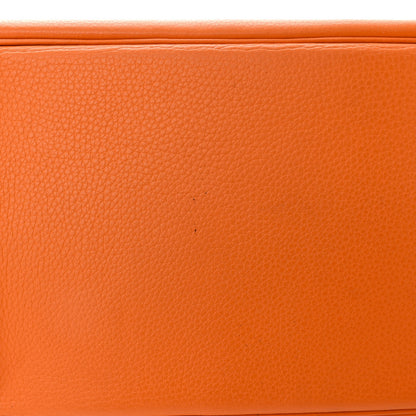 Hermes Taurillon Clemence Birkin 35 Orange 13 of 16