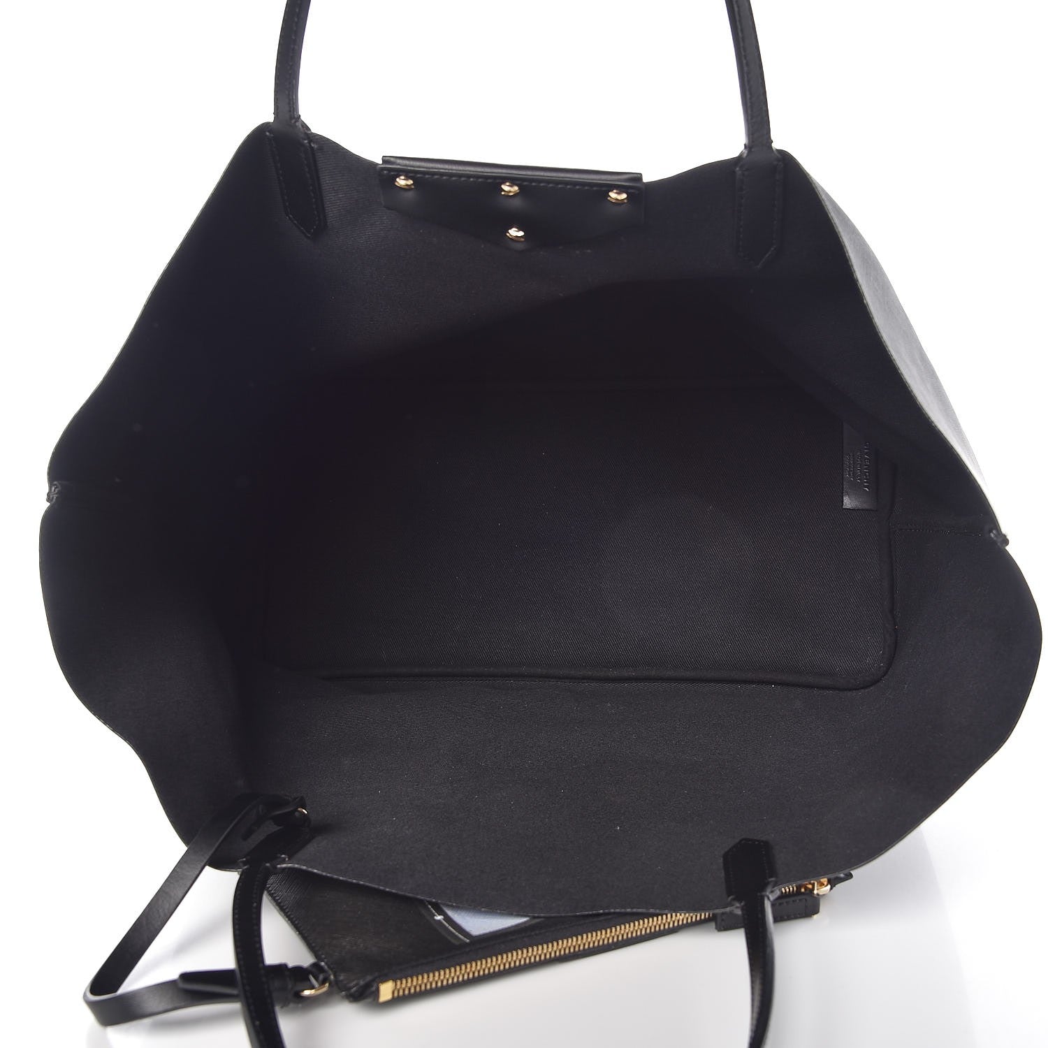 Givenchy Textured Coated Canvas Bambi Print Large Antigona Tote Black 6 of 8