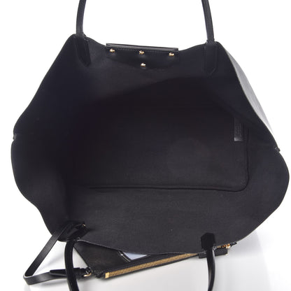 Givenchy Textured Coated Canvas Bambi Print Large Antigona Tote Black 6 of 8