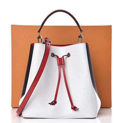 Louis Vuitton Epi Neonoe Black White Scarlet 11 of 11