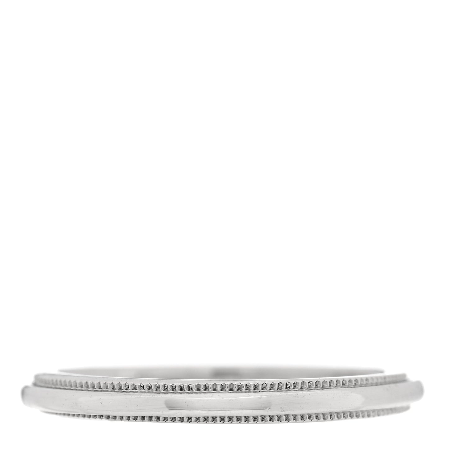 Platinum 2mm Milgrain Wedding Band Ring 48 4.5