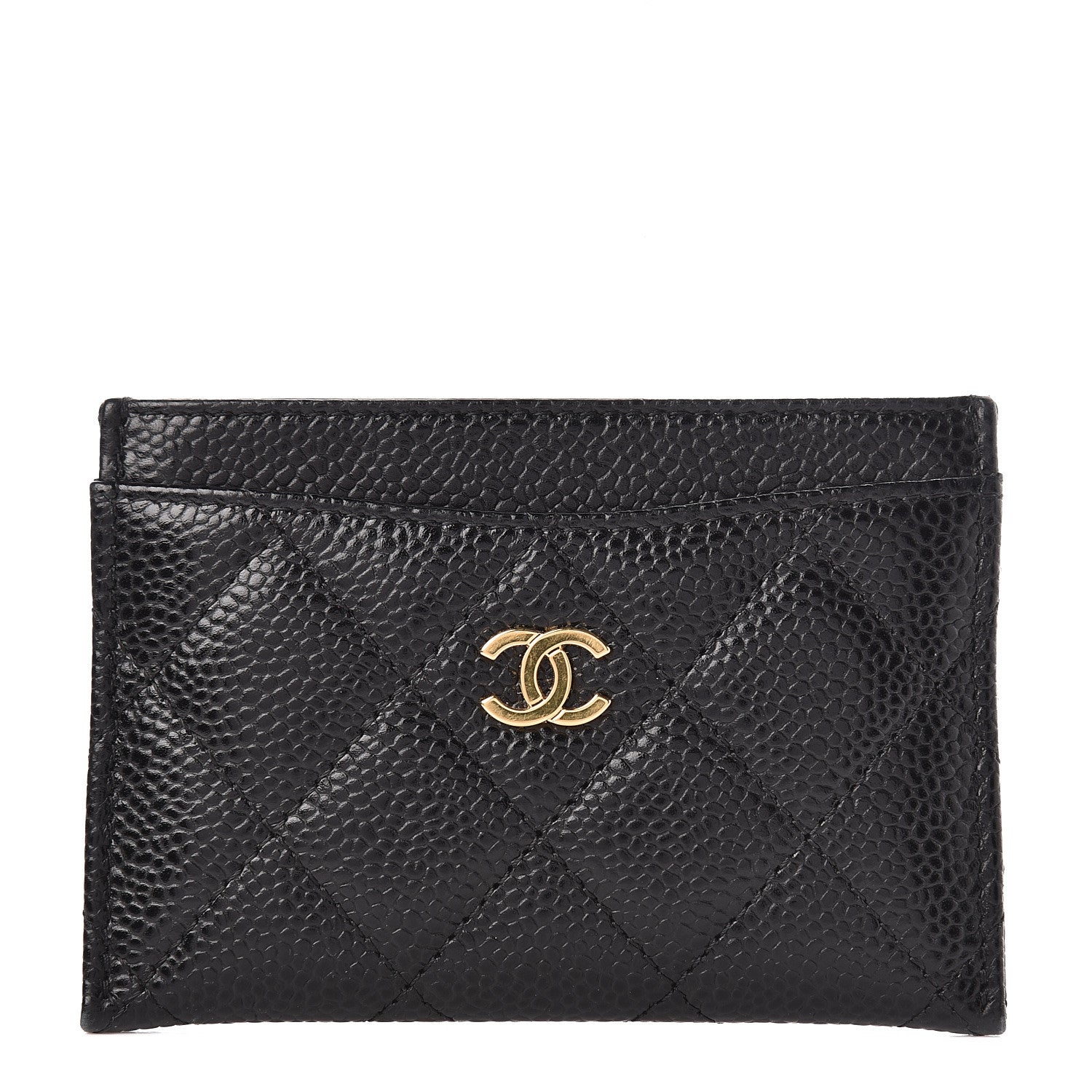 Chanel Caviar Quilted Card Holder Black 1 of 9