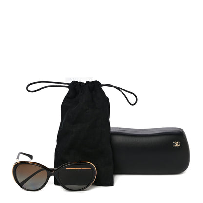 Chanel Acetate Butterfly CC Sunglasses 6037 Tortoise 7 of 7