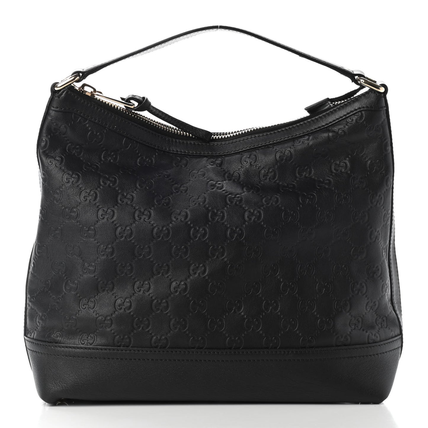 Guccissima Hobo Shoulder Bag Black