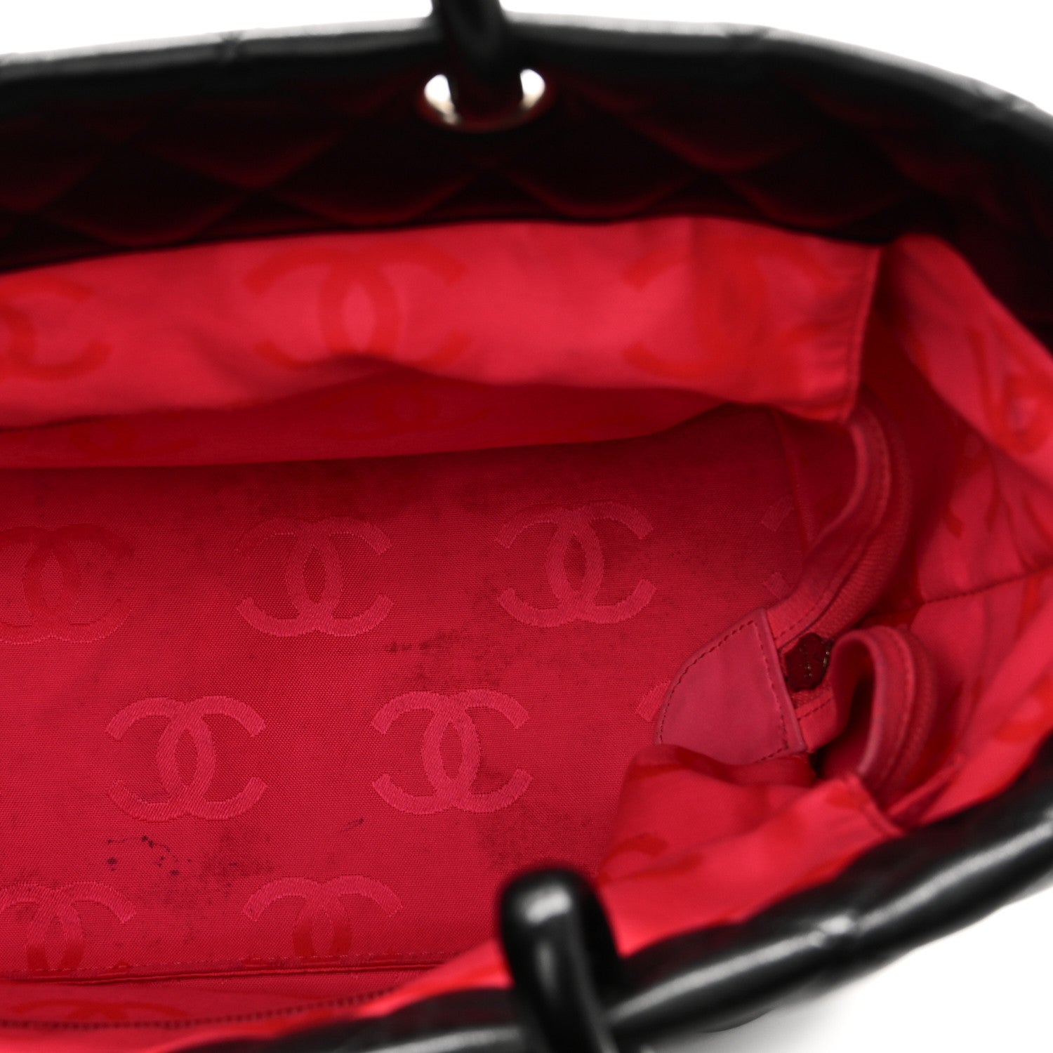 Chanel Calfskin Quilted Large Cambon Tote Black 5 of 11