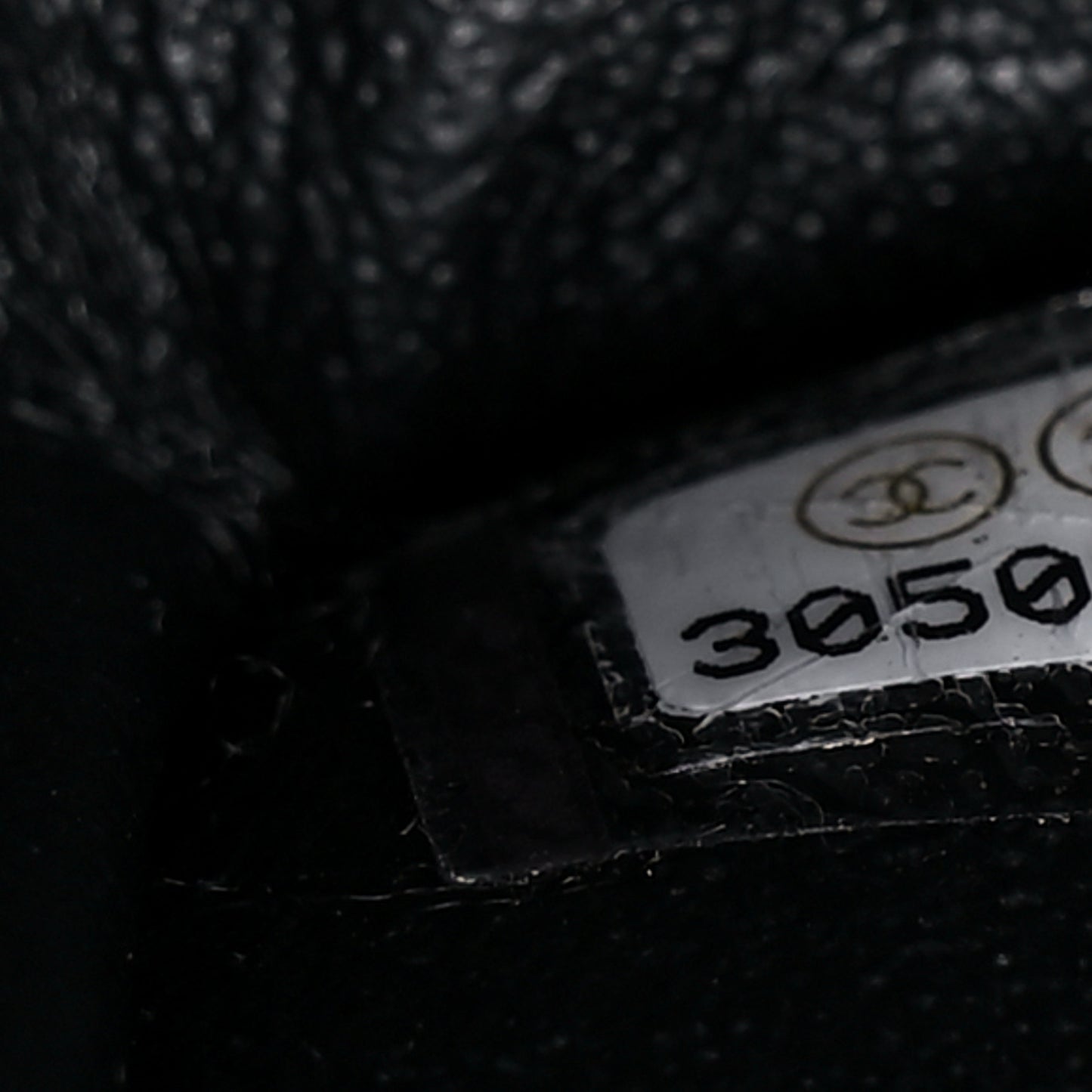 Tweed Quilted Tartan Medium Double Flap Black White