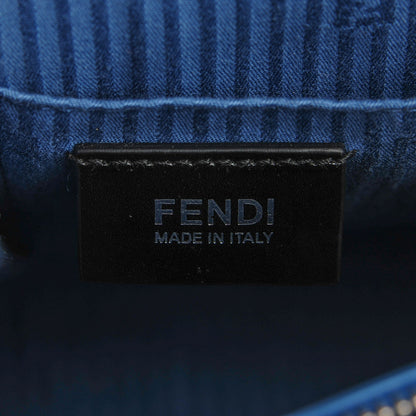 Fendi Vitello Elite Regular 2Jours Tote Blue Cobalto 6 of 9