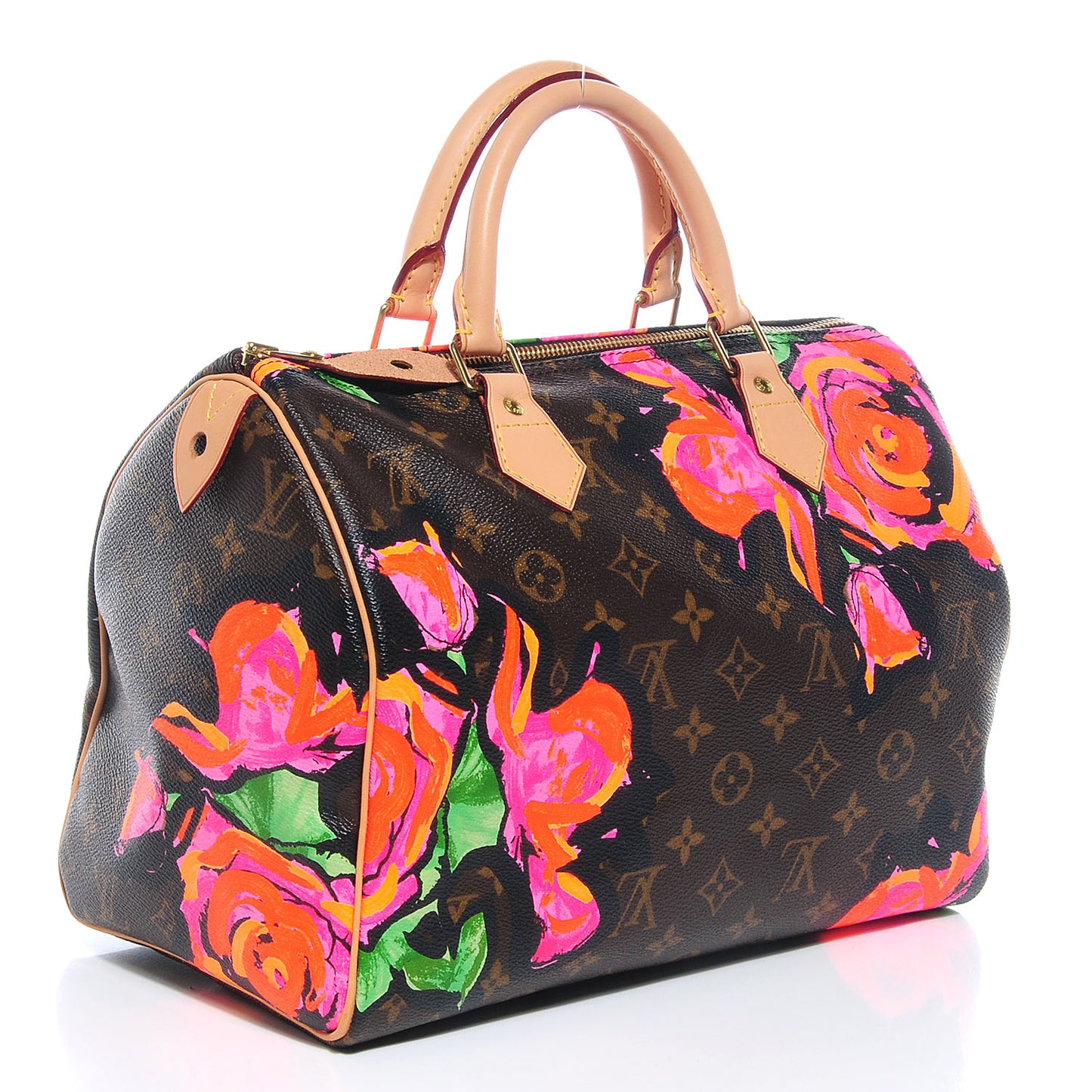 Monogram Roses Speedy 30