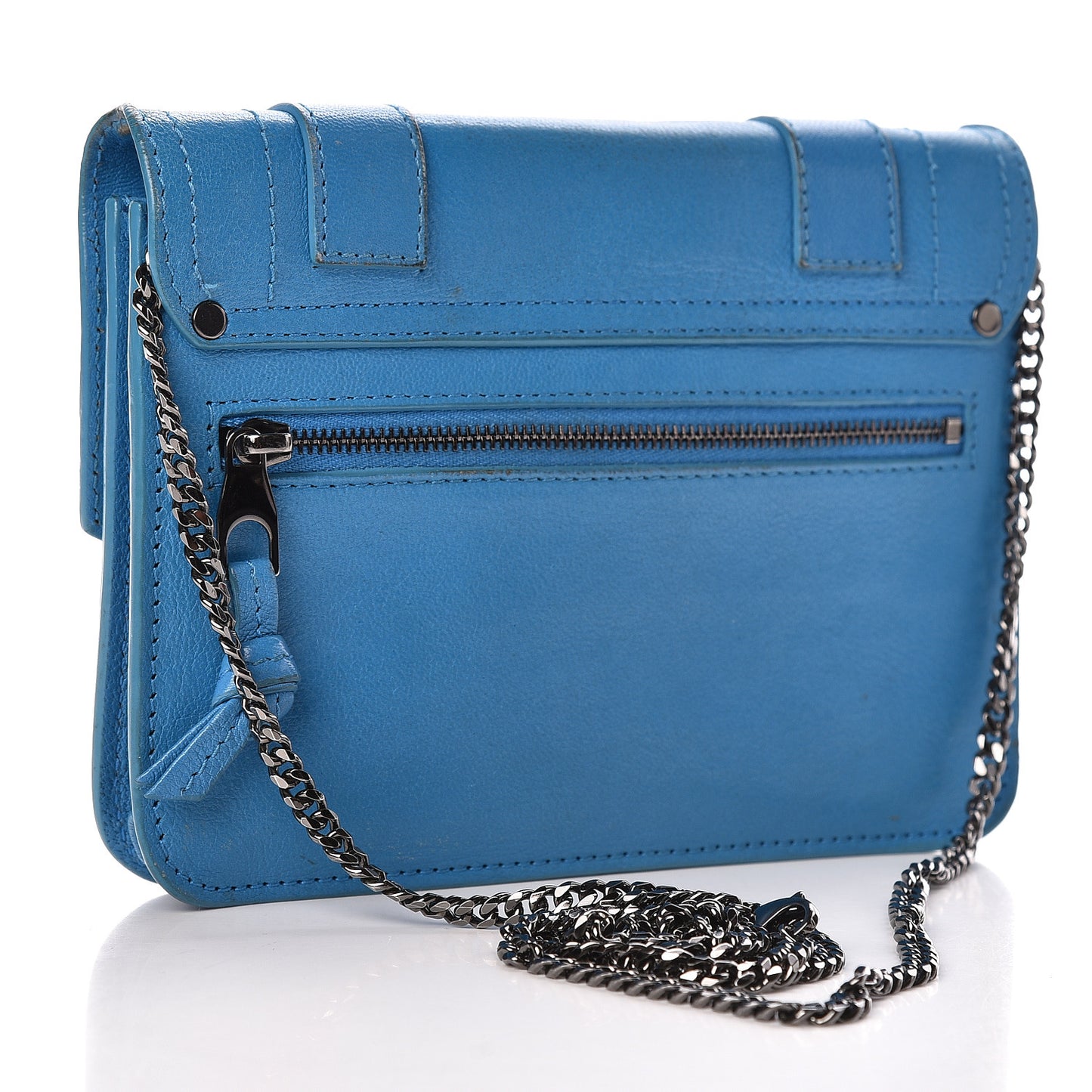 Lambskin Large PS1 Chain Wallet Oahu
