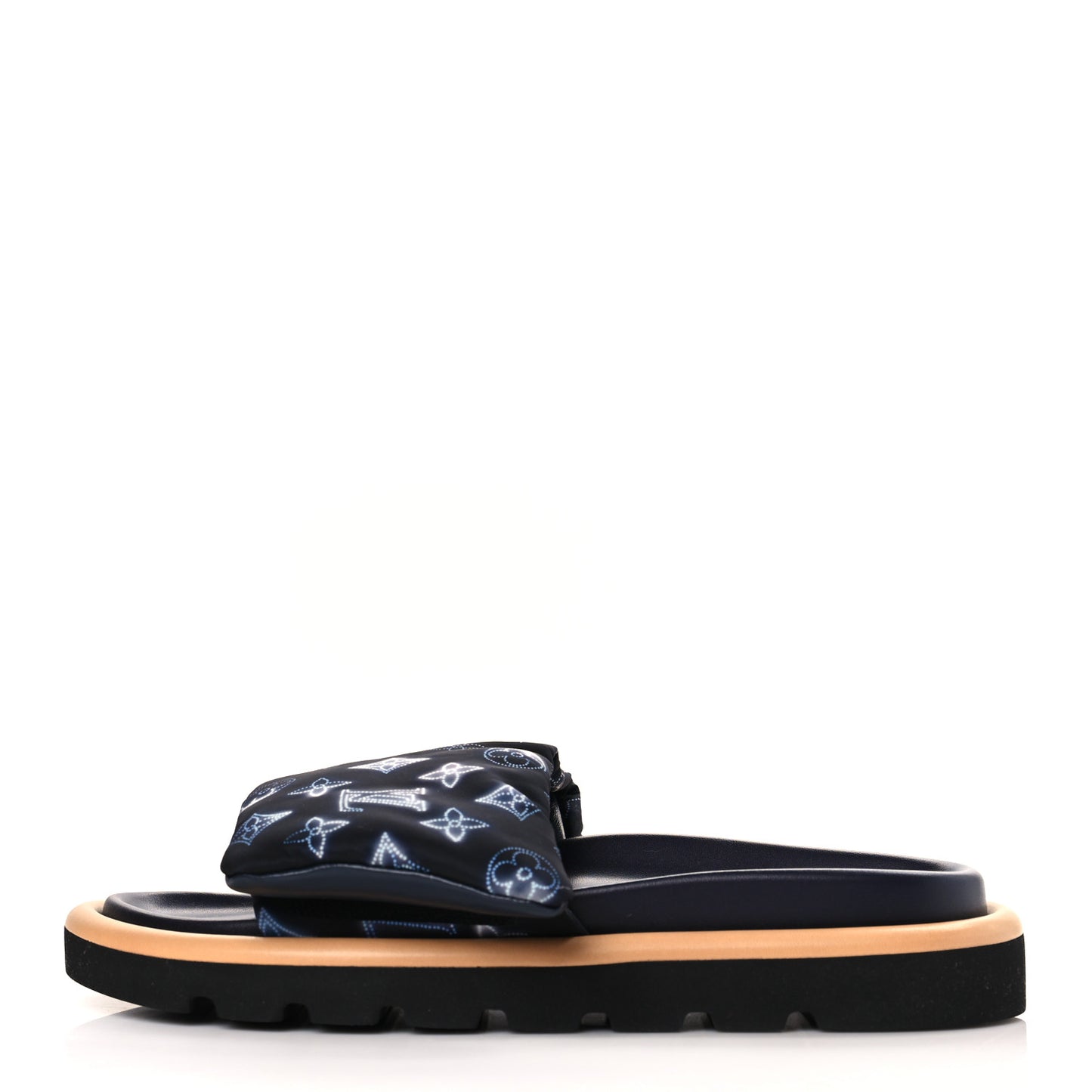 Calfskin Womens Chypre Sandals 40.5 Black