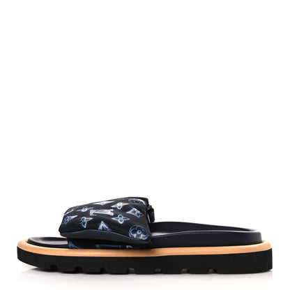 Hermes Calfskin Womens Chypre Sandals 40.5 Black 2 of 17