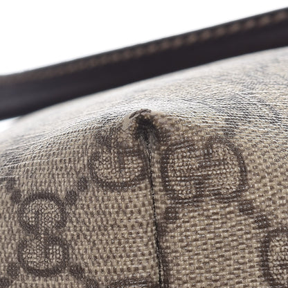Gucci GG Plus Monogram Web Tote Dark Brown 10 of 17