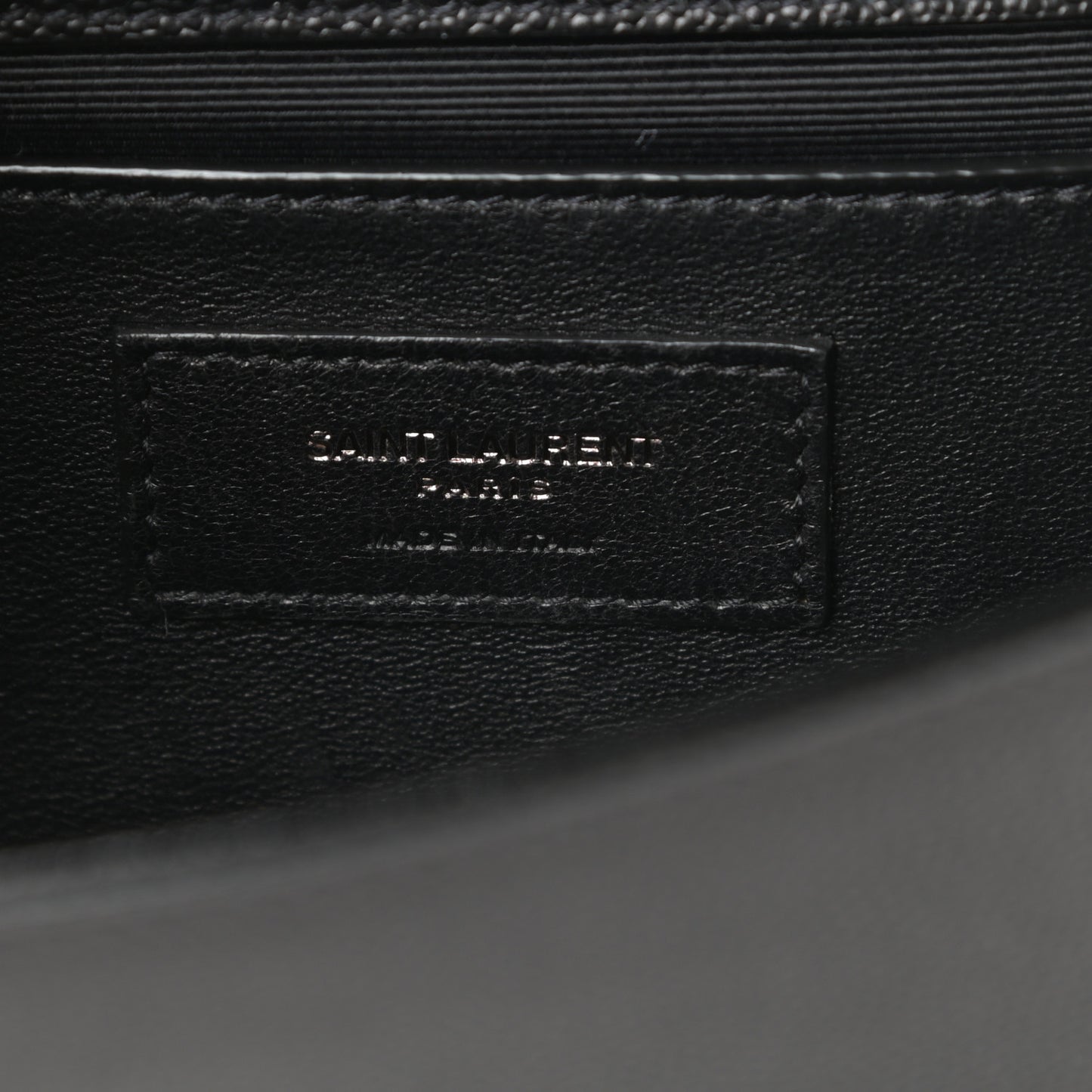 Grain De Poudre Small Monogram Kate Satchel Black