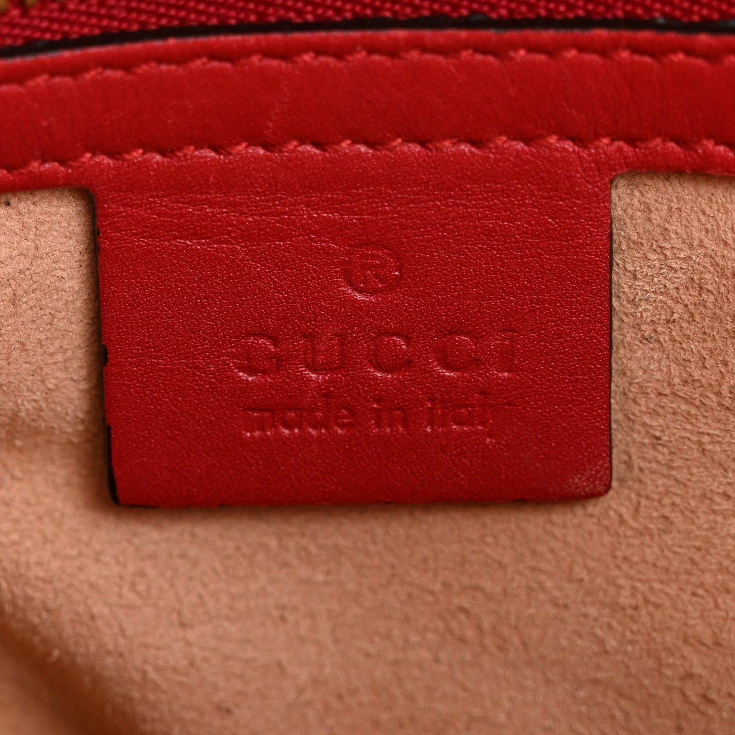 Soft Guccissima Signature Top Handle Tote Bag Red