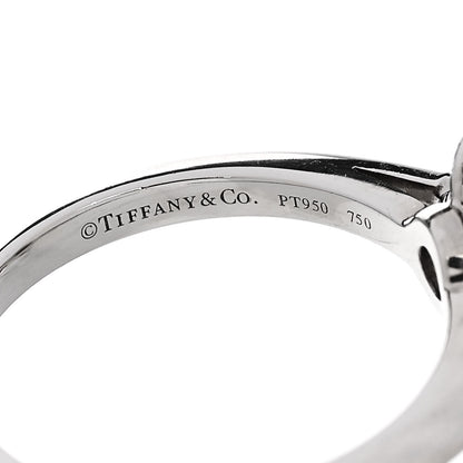 Tiffany Platinum 18K Yellow Gold Fancy Yellow Diamond .25ct Buttercup Ring 49 4.75 6 of 7