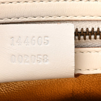 Gucci Calfskin Studded Small Pelham Shoulder Bag White 7 of 10