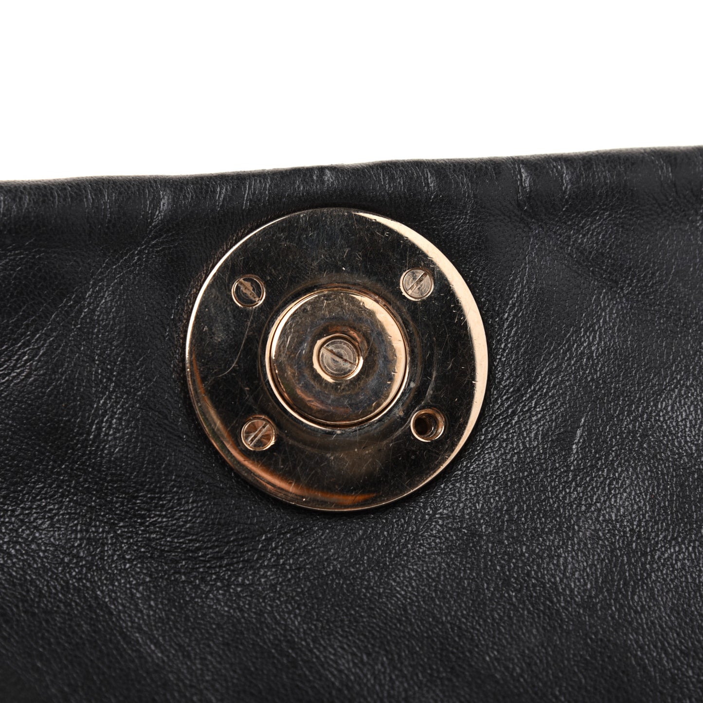 Nappa Barocco Quilted Studded Calliope Vanitas Shoulder Bag Black