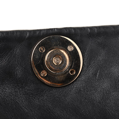 Versace Nappa Barocco Quilted Studded Calliope Vanitas Shoulder Bag Black 13 of 19