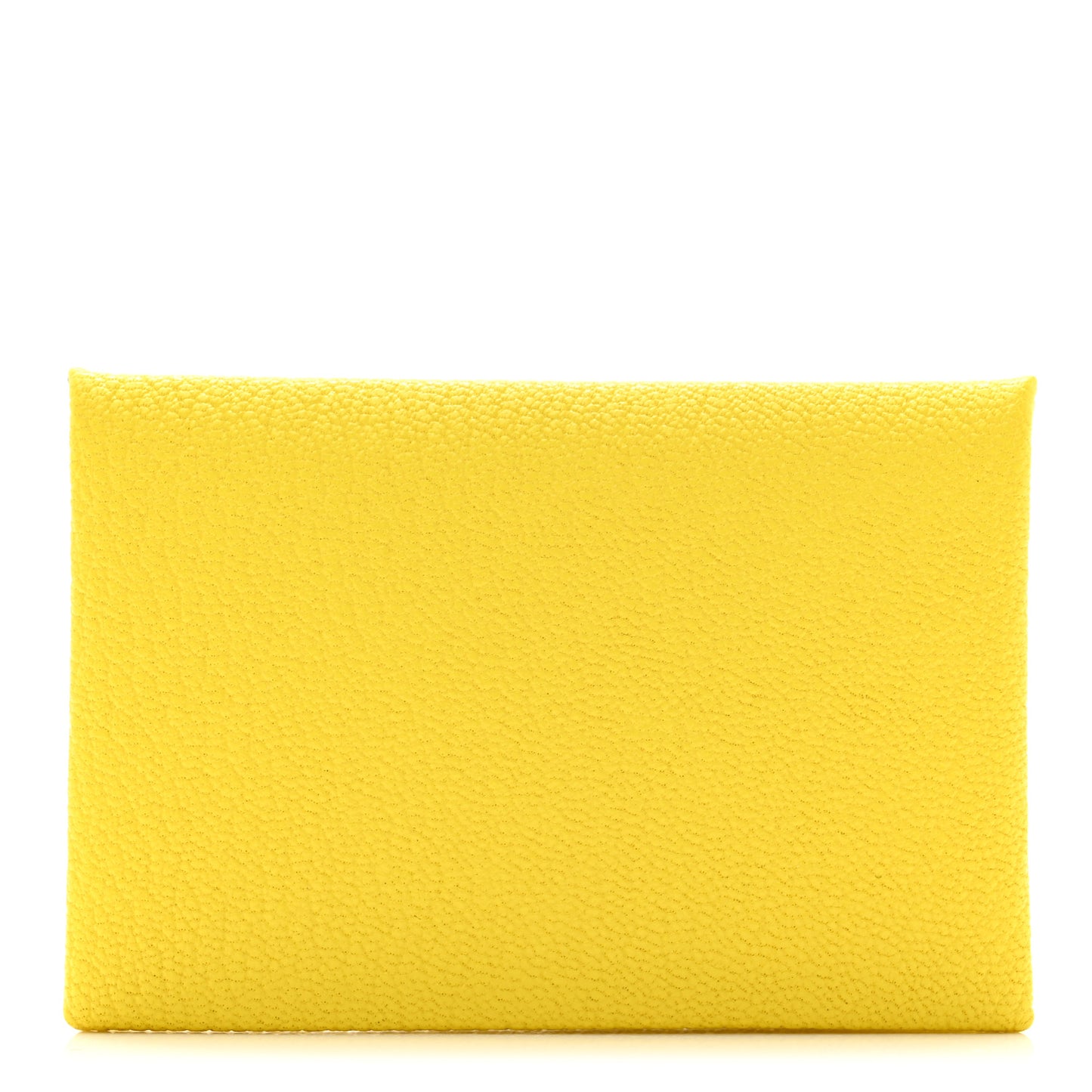Chevre Mysore Calvi Card Case Jaune Citron