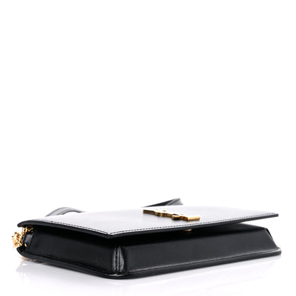 Saint Laurent Smooth Calfskin Monogram Phone Holder Crossbody Black 4 of 9