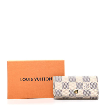 Louis Vuitton Damier Azur Multicles 4 Key Holder 8 of 8
