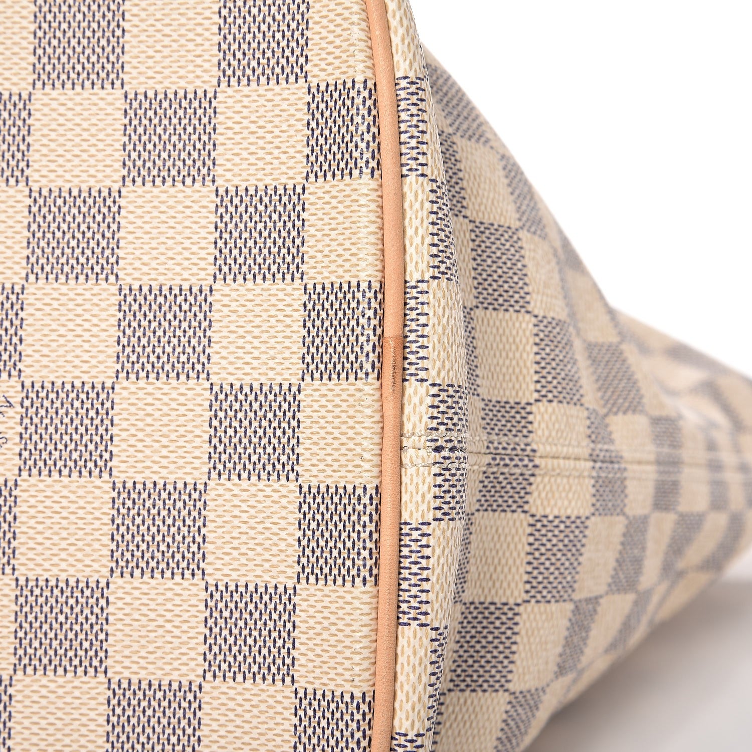 Louis Vuitton Damier Azur Saleya MM 7 of 10