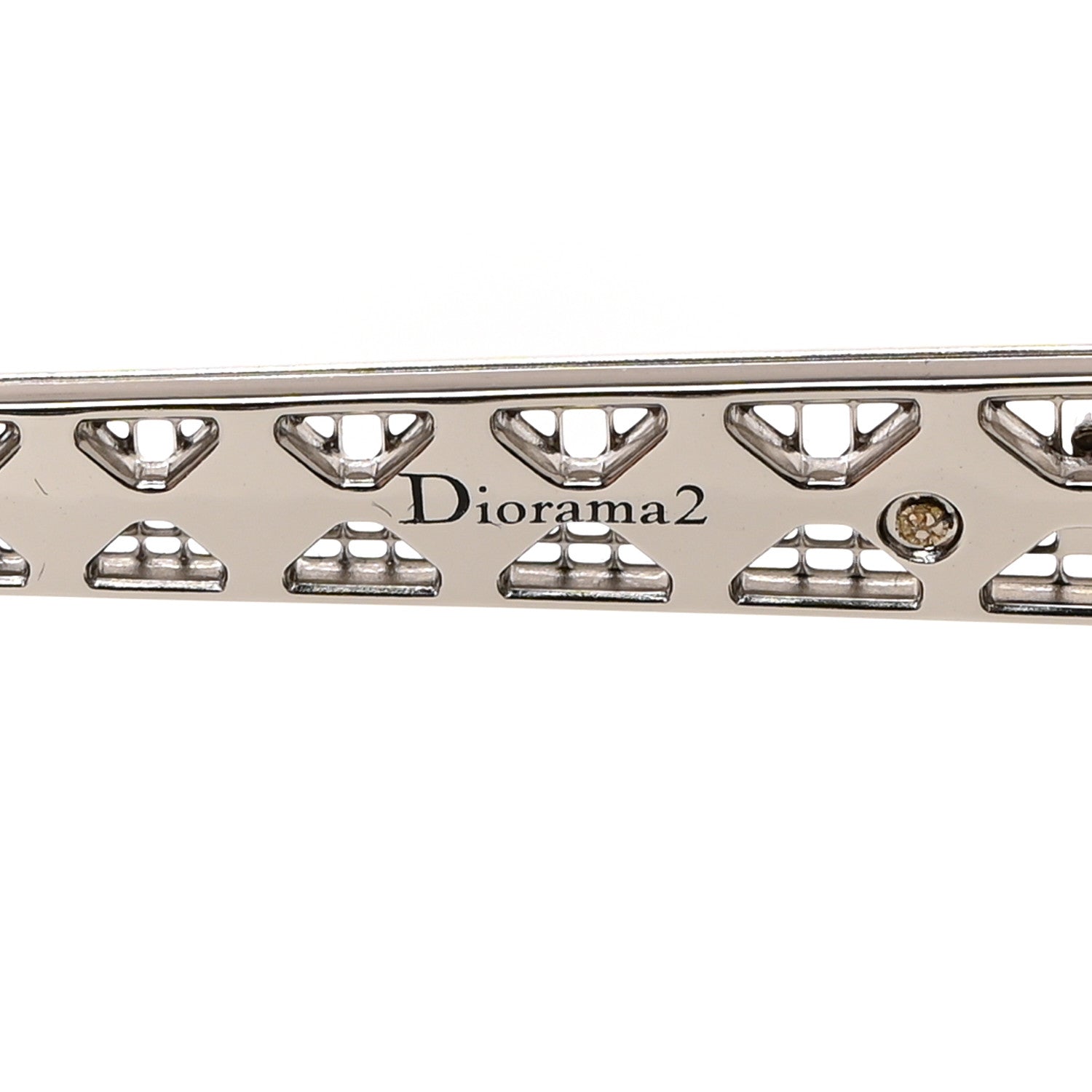 Christian Dior Metal Diorama 2 Sunglasses Silver 5 of 7