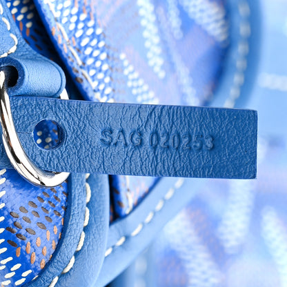 Goyard Goyardine Reversible Mini Anjou Sky Blue 13 of 19