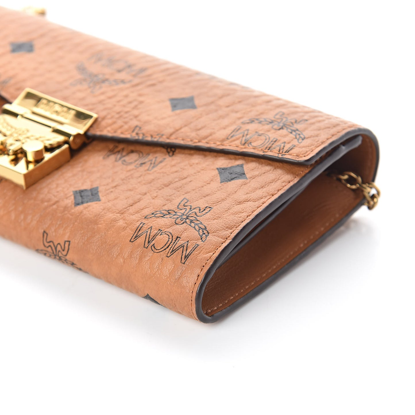 Visetos Patricia Wallet On Chain Cognac