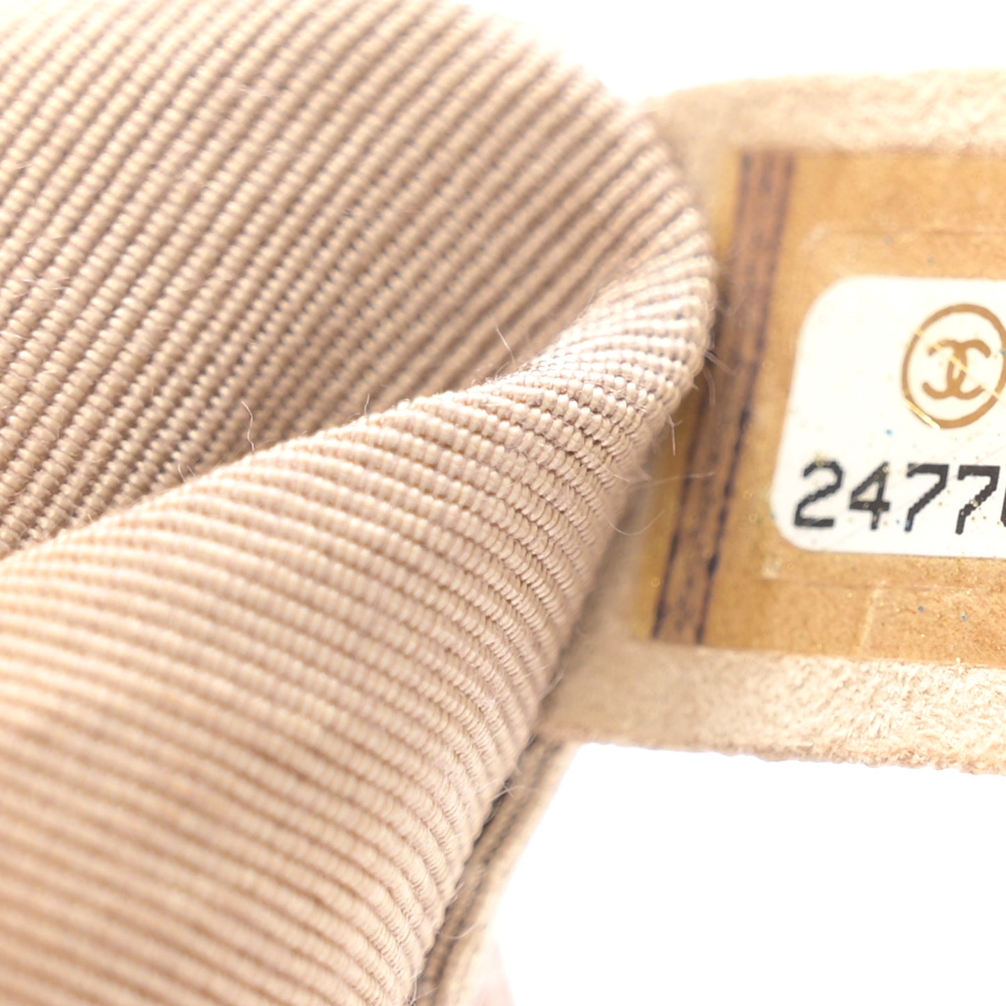 Lambskin Quilted Medium Boy Flap Beige