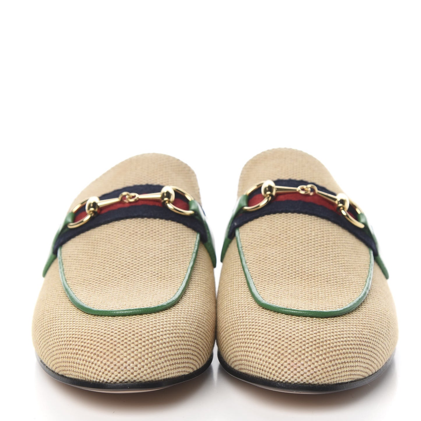 Canvas Vintage Charlotte Web Womens Princetown Slippers 36.5 Sand New Shamarock