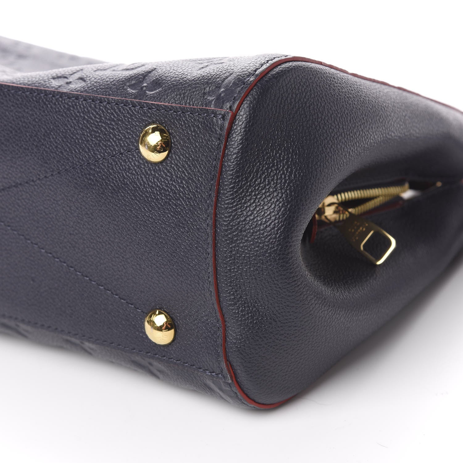 Louis Vuitton Empreinte Montaigne MM Marine Rouge 10 of 11