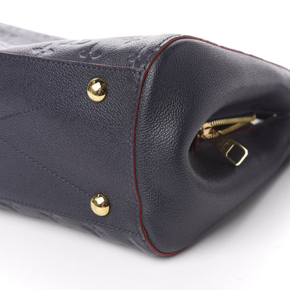 Louis Vuitton Empreinte Montaigne MM Marine Rouge 10 of 11