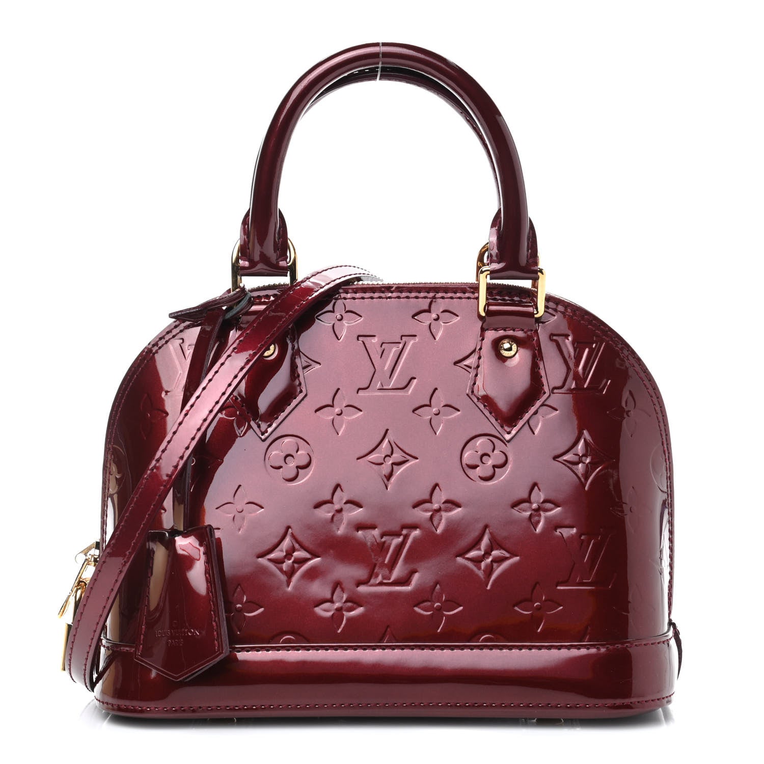 Louis Vuitton Vernis Alma BB Rouge Fauviste 1 of 7