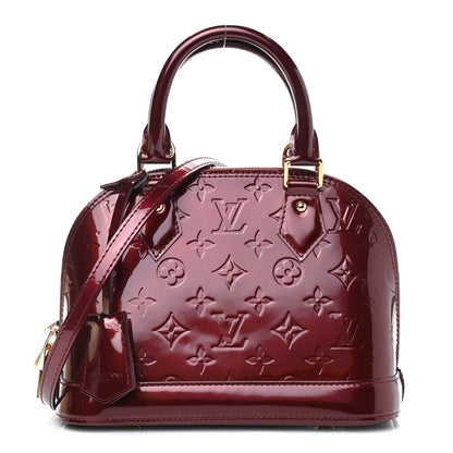 Louis Vuitton Vernis Alma BB Rouge Fauviste 1 of 7