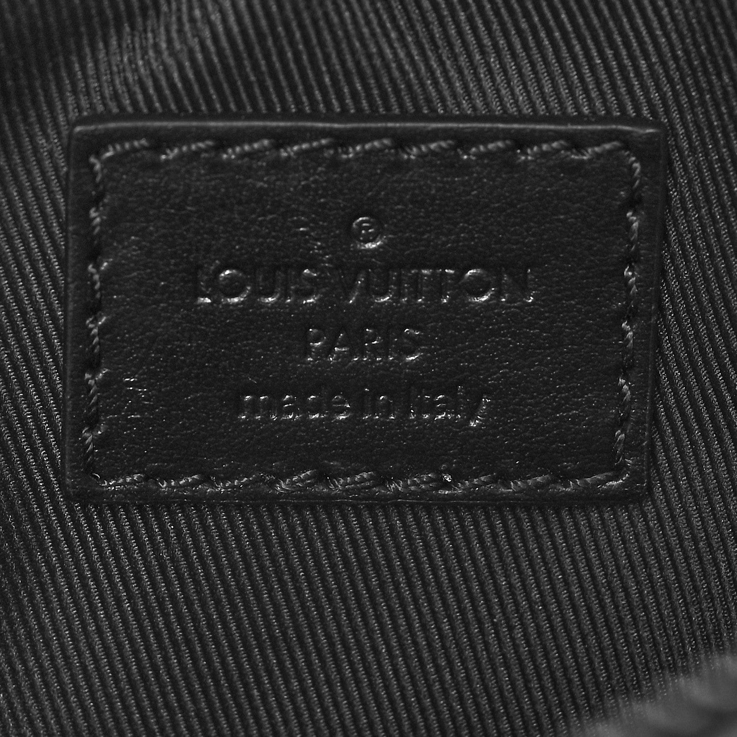 Louis Vuitton Calfskin Monogram Shadow Danube PM Black 6 of 9
