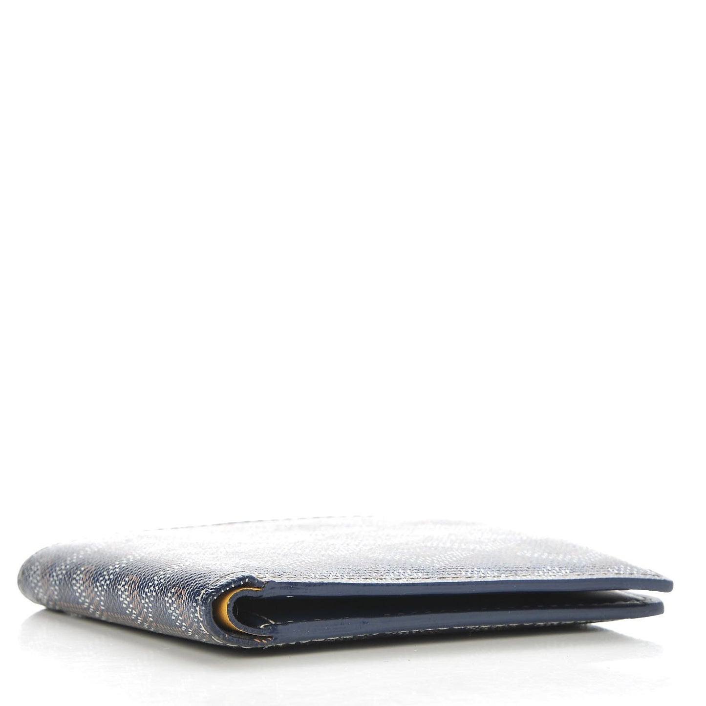 Goyardine Bifold Victoire PM Wallet Navy