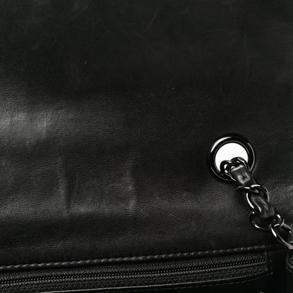 Chanel Lambskin Chevron Quilted Mini Rectangular Flap So Black 16 of 29