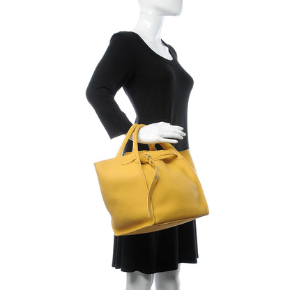 Celine Supple Grained Calfskin Small Big Bag Sunflower 3 of 8