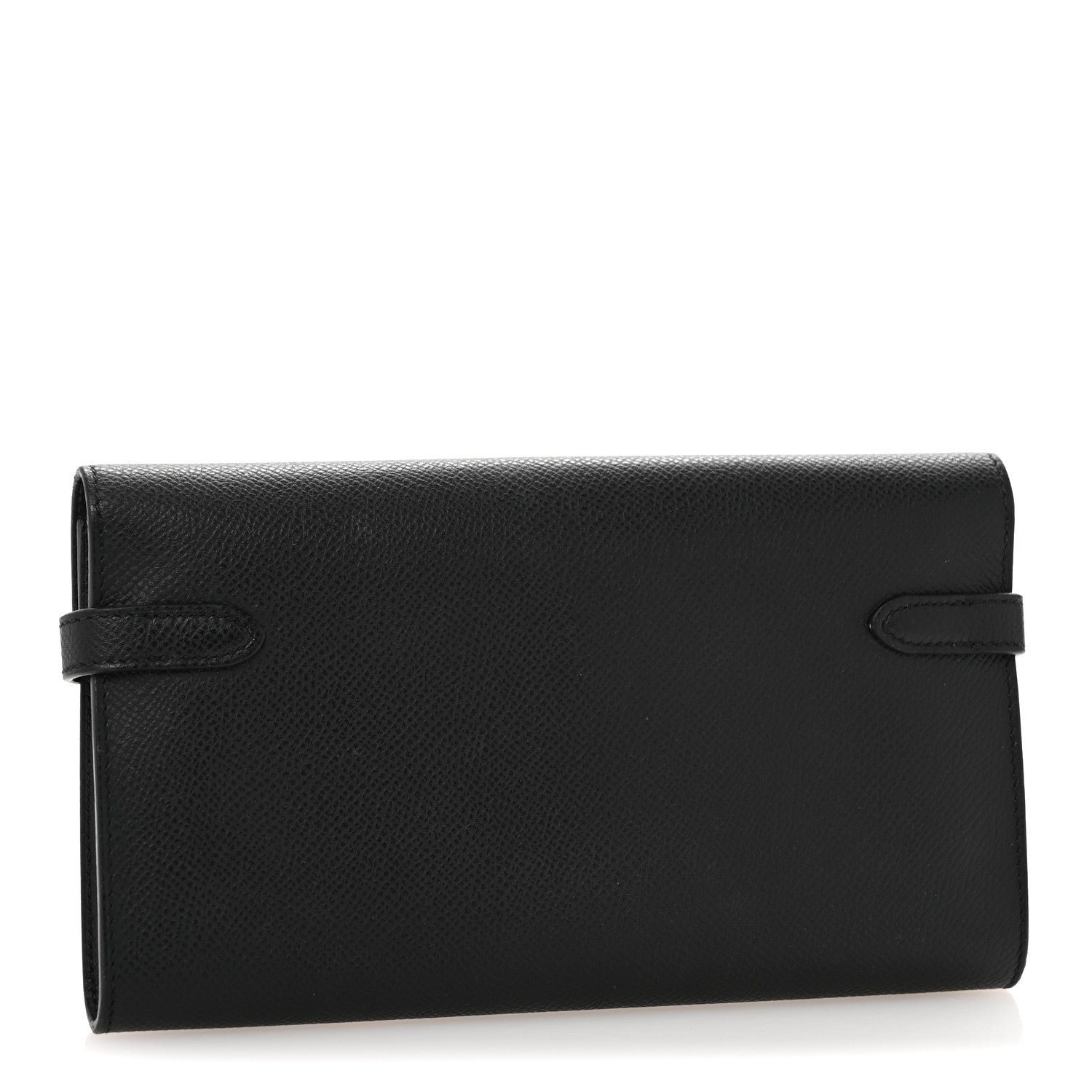 Hermes Epsom Kelly Longue Wallet Black 3 of 11