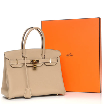 Hermes Togo Birkin 30 Trench 8 of 8
